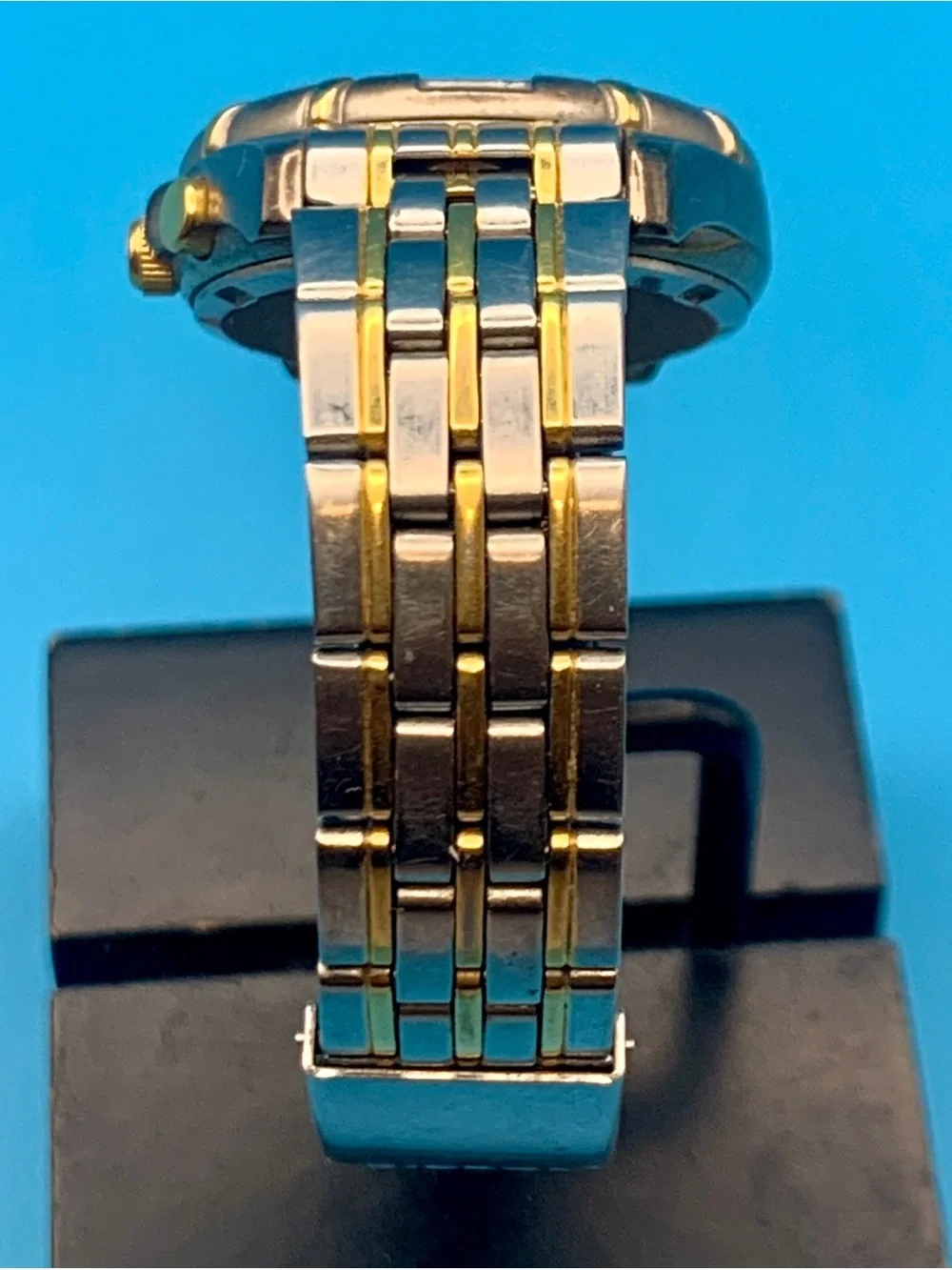 FOSSIL BLUE STARMASTER LU-2531 Women’s Vintage Watch Backlight Works New Battery